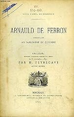 Arnauld ferron conseiller d'occasion  Livré partout en France