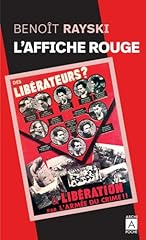 Affiche rouge d'occasion  Livré partout en France