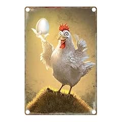 Panneaux amusants poules d'occasion  Livré partout en France