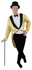 Mens gold sequin for sale  Delivered anywhere in UK