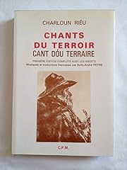 Chants terroir. cant d'occasion  Livré partout en France