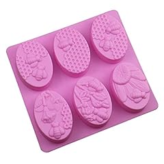 3D Honeycomb Silicone Soap Fondant Mould 6 Holes Cake for sale  Delivered anywhere in UK