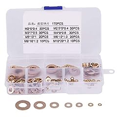 Brass flat washer for sale  Delivered anywhere in UK