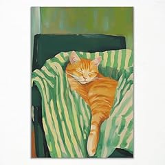 Funny cat canvas for sale  Delivered anywhere in USA 