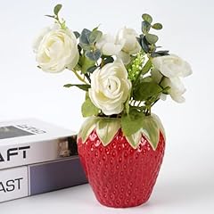 Sixbaola ceramic strawberry for sale  Delivered anywhere in USA 