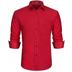 Camicia uomo rossa usato  Spedito ovunque in Italia 