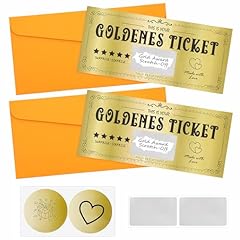 Stück goldenes ticket gebraucht kaufen  Wird an jeden Ort in Deutschland