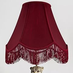 Burgundy silk scalloped for sale  Delivered anywhere in USA 