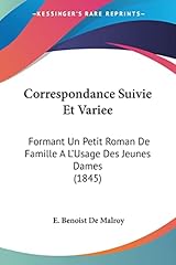 Correspondance suivie variee d'occasion  Livré partout en France