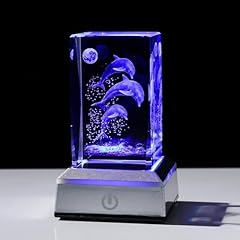 Ongwin crystal dolphin for sale  Delivered anywhere in USA 