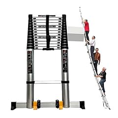 FF Foldable Aluminum Extension Ladder, 16ft/17ft/20ft/23ft/26ft for sale  Delivered anywhere in USA 