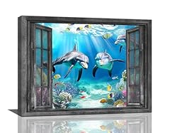 Dolphin wall art for sale  Delivered anywhere in USA 