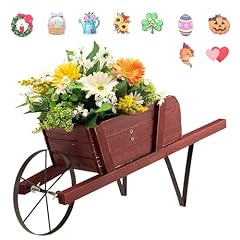 Tangzon wheelbarrow planter for sale  Delivered anywhere in UK