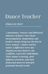 Dance teacher thank for sale  Delivered anywhere in UK