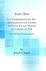 Tachéomètre applications lev d'occasion  Livré partout en Belgiqu