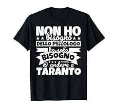 Taranto regalo divertente amante degli Taranto Maglietta usato  Spedito ovunque in Italia 