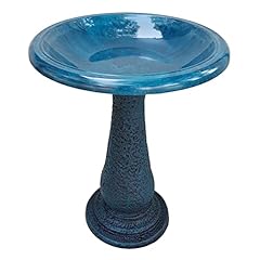 Birdbath outdoors azure for sale  Delivered anywhere in USA 