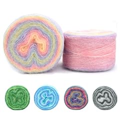 100g rainbow knitting for sale  Delivered anywhere in UK