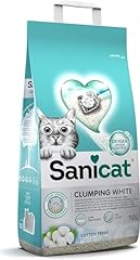 Sanicat white cotton for sale  Delivered anywhere in Ireland