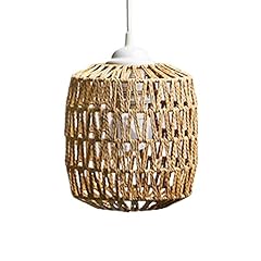 Rattan lampshade woven for sale  Delivered anywhere in Ireland