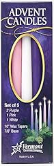 Christmas advent candles for sale  Delivered anywhere in UK