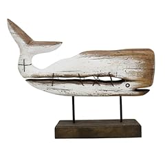 Wooden whale nautical for sale  Delivered anywhere in USA 