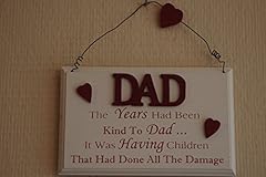 Sign plaque dad for sale  Delivered anywhere in UK