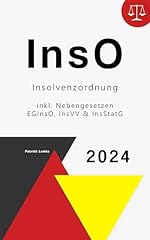 Insolvenzordnung inso insolven gebraucht kaufen  Wird an jeden Ort in Deutschland
