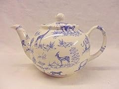Cup teapot blue for sale  Delivered anywhere in UK