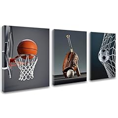 3pcs sports canvas for sale  Delivered anywhere in USA 