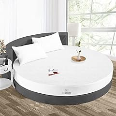 Round mattress protector for sale  Delivered anywhere in USA 