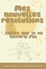Nouvelles résolutions tiendra d'occasion  Livré partout en France
