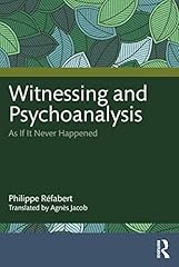 Witnessing and psychoanalysis d'occasion  Livré partout en France