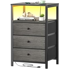 Boluo gray nightstand for sale  Delivered anywhere in USA 