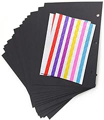 Scrapbook black paper for sale  Delivered anywhere in USA 