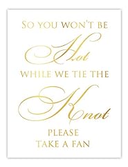 Wedding fan sign for sale  Delivered anywhere in USA 