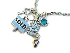 Realtor necklace housewarming for sale  Delivered anywhere in USA 
