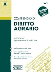 Compendio diritto agrario usato  Spedito ovunque in Italia 