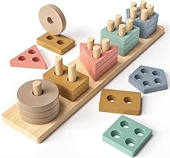 Steckspiel montessori spielzeu gebraucht kaufen  Wird an jeden Ort in Deutschland