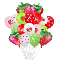 Pieces strawberry balloons for sale  Delivered anywhere in USA 