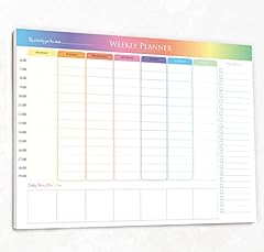 Weekly desk planner for sale  Delivered anywhere in UK