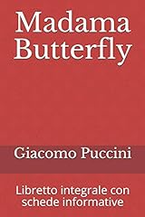 Madama butterfly libretto usato  Spedito ovunque in Italia 