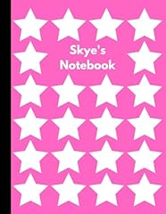 Skye notebook personalised for sale  Delivered anywhere in UK