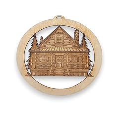 Mountain cabin ornaments for sale  Delivered anywhere in USA 