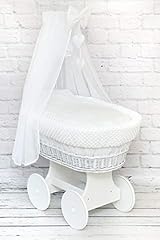 Wicker baby moses for sale  Delivered anywhere in UK