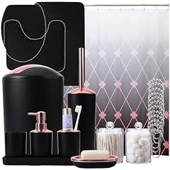 25pcs black bathroom for sale  Delivered anywhere in USA 