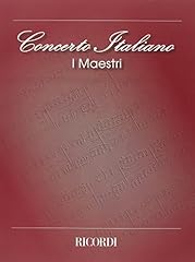 Concerto italiano maestri usato  Spedito ovunque in Italia 