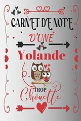 Yolande chouette carnet d'occasion  Livré partout en France