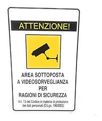 Cartelli segnali plastica usato  Spedito ovunque in Italia 