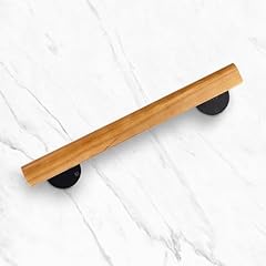 Wooden handrail black for sale  Delivered anywhere in USA 